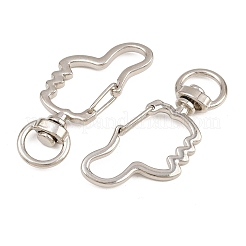 Zinc Alloy Swivel Clasps&nbsp;AL-CBAC079-08P