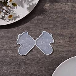 Christmas Themed DIY Pendant Silicone Molds&nbsp;DIY-P030-28