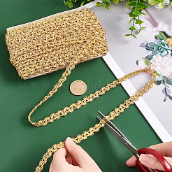 Filigree Polyester Lace Ribbon&nbsp;OCOR-WH0078-28A