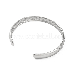 304 Stainless Steel Cuff Bangles for Women&nbsp;BJEW-G729-03P