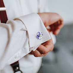 10Pcs 5 Colors Alloy Cufflinks&nbsp;FIND-PH0038-34