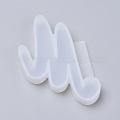 Letter DIY Silicone Molds&nbsp;X-DIY-I034-08M