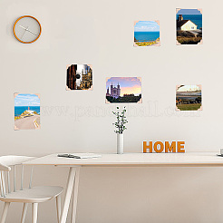 Retro Hot Stamping Paper Photo Corner Self-Adhesive Stickers&nbsp;AJEW-WH20006-59E