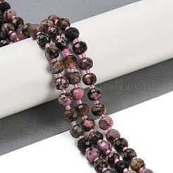 Natural Rhodonite Beads Strands&nbsp;G-H057-A12-01