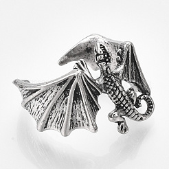 Alloy Cuff Finger Rings&nbsp;X-RJEW-T008-03