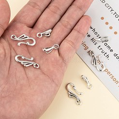 Tibetan Silver Hook and Eye Clasps&nbsp;LF1157Y