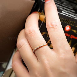 Alloy with Crystal Rhinestone Finger Rings&nbsp;FS-WG3B390-04