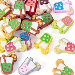20Pcs Opaque Acrylic Beads&nbsp;OACR-TA0004-69