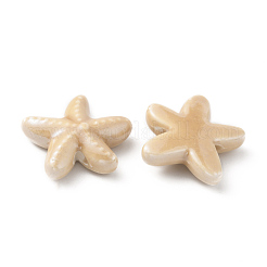 Handmade Porcelain Beads&nbsp;PORC-WH0016-01G