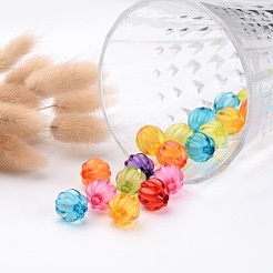 Transparent Acrylic Beads&nbsp;X-TACR-S098-M