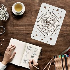 Large Plastic Reusable Drawing Painting Stencils Templates&nbsp;DIY-WH0202-422