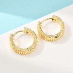 Brass Hoop Earrings&nbsp;EJEW-D348-22G