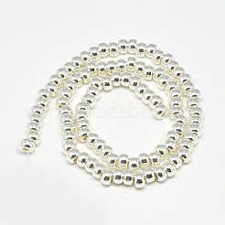Electroplate Non-magnetic Synthetic Hematite Beads Strands&nbsp;G-Q465-38S