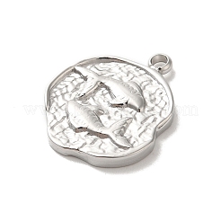 304 Stainless Steel Pendants&nbsp;STAS-B074-08P-02