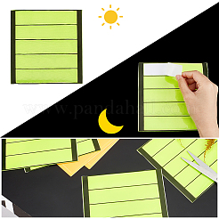 8 Sheets 2 Colors Waterproof PVC Plastic Reflective Stickers&nbsp;DIY-GA0004-04
