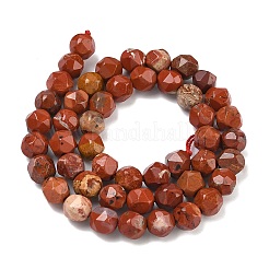 Natural Red Jasper Beads Strands&nbsp;LS-G-F826-D02-01