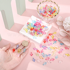 300Pcs Transparent Acrylic Pendants&nbsp;MACR-HY0001-18
