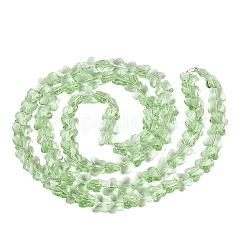 Transparent Glass Beads Strands&nbsp;GLAA-Q118-01A-B07