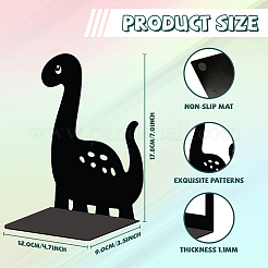 Non-Skid Iron Bookend Display Stands&nbsp;AJEW-WH0548-023