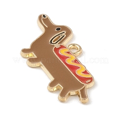 Alloy Enamel Pendants&nbsp;ENAM-Z010-06KCG