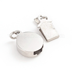 Tarnish Resistant 304 Stainless Steel Box Clasps&nbsp;STAS-I133-03P