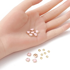 Heart Alloy Enamel Charms&nbsp;ENAM-YW0002-85C