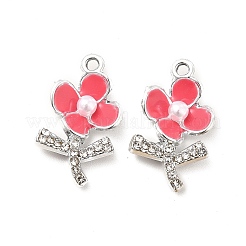 Alloy Rhinestone Enamel Pendants&nbsp;ENAM-K020-01C