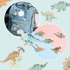 5Pcs 5 Style Dinosaurs Enamel Pins&nbsp;JBR096A
