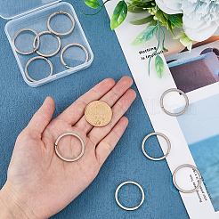 10Pcs Titanium Alloy Keychains Clasps&nbsp;KEYC-FH0001-23