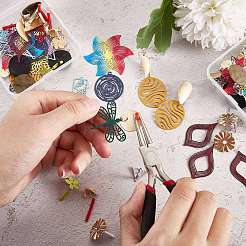 DIY Earring Making Finding Kits&nbsp;FIND-SZ0009-05
