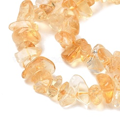 Natural Citrine(Heated) Beads Strands&nbsp;G-K400-A01-5x8