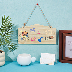 Bamboo Door Plate&nbsp;AJEW-WH0270-875B