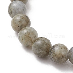 Natural Labradorite & Synthetic Turquoise Beaded Bracelets&nbsp;BJEW-JB13570