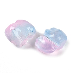 Spray Painted Glass Beads&nbsp;GLAA-Z007-04J