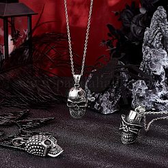 3Pcs 3 Style 304 Stainless Steel Pendants&nbsp;STAS-UN0037-56