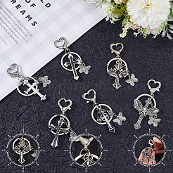 6Pcs Alloy Keychain&nbsp;KEYC-SP00003
