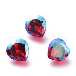 Cubic Zirconia Pointed Back Cabochons&nbsp;ZIRC-H108-07D-227SI
