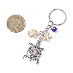 Tibetan Style Alloy Tortoise Keychains&nbsp;KEYC-JKC00964-02