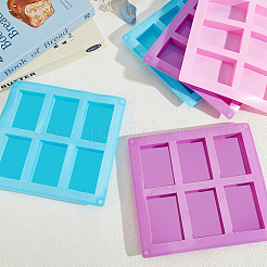 12Pcs 3 Colors Silicone Soap Molds&nbsp;DIY-GO0003-24