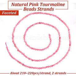 2 Strands Natural Pink Tourmaline Beads Strands&nbsp;G-OC0005-31