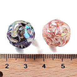 UV Plating Transparent Acrylic Beads&nbsp;MACR-K356-06B