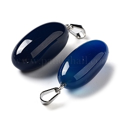 Natural Agate Dyed Pendants&nbsp;G-Q016-03A