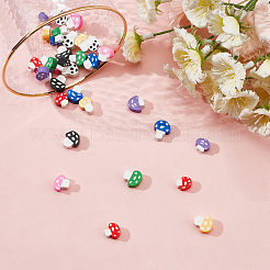 160Pcs 8 Color Handmade Polymer Clay Beads&nbsp;CLAY-SC0001-41