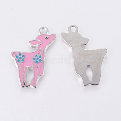 Alloy Enamel Pendants&nbsp;ENAM-P037-3