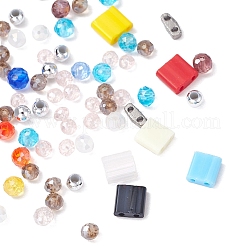 DIY Glass Beads Bracelet Making Kit&nbsp;DIY-YW0004-46