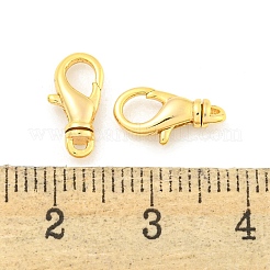 Brass Lobster Claw Clasps&nbsp;KK-K382-03A-G
