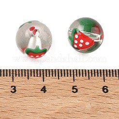 Transparent Glass Enamel Beads&nbsp;GLAA-P078-01A-03