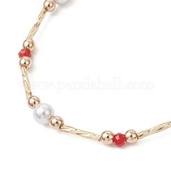 3Pcs Dyed Natural Malaysia Jade Beaded Bracelets for Women&nbsp;BJEW-JB12028