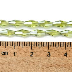 Transparent Electroplate Glass Beads&nbsp;X1-GLAA-K064-05A-PL04