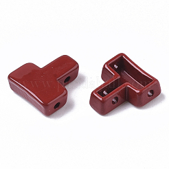 Spray Painted Alloy Multi-Strand Links&nbsp;PALLOY-T075-01E